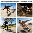 thumbnail image 3 of eVita 31 Inch Complete Skateboard with PU Wheels, Wood 7 Layer Canadian Maple Trick Board for Boys Girls Youth Teens Gift for Beginners, 3 of 9