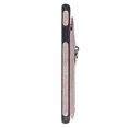 thumbnail image 4 of Pour Iphone TP Max Étui de Protection Antichoc à Double Boucle et Fermeture Éclair (Or rose), 4 of 5