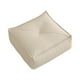 thumbnail image 3 of Cojín cuadrado para el suelo, cojín para asiento de silla, futón, cojín para patio al aire libre, cojines tatami para el hogar, comedor, dormitorio gris claro, 3 of 8