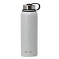 thumbnail image 2 of MIRA 40 Oz Stainless Steel Vacuum Insulated Wide Mouth Water Bottle | Thermos Keeps Cold for 24 hours, Hot for 12 hours | Double Walled Powder Coated Travel Flask |Silver Gray, 2 of 4