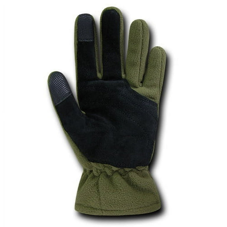 Breathable Fleece Gloves, Olive D, S - Walmart.com