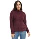 thumbnail image 1 of Calvin Klein Womens Funnel Neck Pullover Sweater, darkpurple, XL, 1 of 1