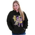 thumbnail image 3 of XOMG POP Music Fan Heart Brooklynn Women Plus Size Hoodie Brisco Brands 2X, 3 of 4