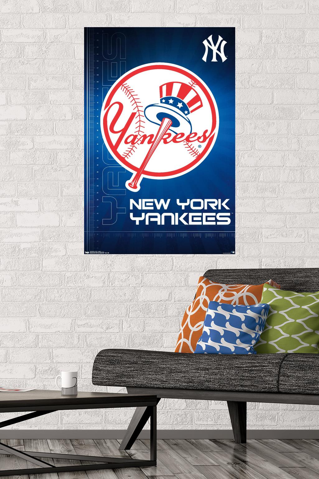 MLB New York Yankees - Logo 16 Wall Poster, 22.375" x 34"