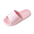 thumbnail image 2 of Willtoo Massage House Slides for Women, Non‑Slip Quick‑Dry Open Toe Slippers Textured Footbed Shower Sandals for Bathroom Indoor Home, 2 of 5