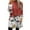Multicolor#11, variant on JTZGDY Fashion Womens Christmas Tunic Tops Funny 3D Sparkly Xmas Tree/Santa Claus Print Fuzzy Patchwork Long Sleeve Crewneck Graphic T-Shirts Holiday Outfit with Pockets Multicolor#02 XL
