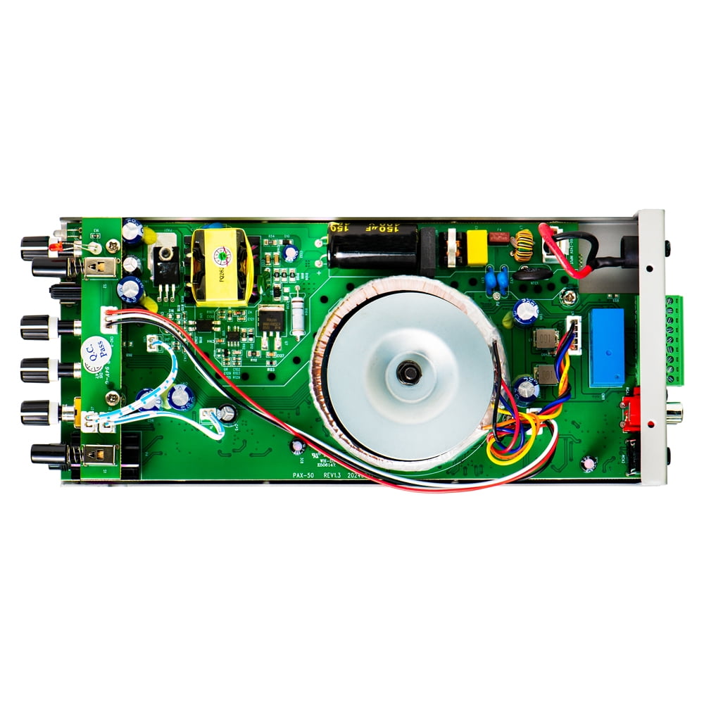 OSD Audio PAX-50 50W Commercial 70V Amplifier, 2 Channel, Class D - ¼ Rack Width, 1U Height