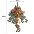 thumbnail image 6 of Artificial Hanging Flowers Artificial Rose Vine Hanging Plants Artificial Flower for Home Room Garden Wedding Indoor Outdoor Decoration, 6 of 8