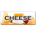 thumbnail image 1 of 24" Cheese Decal Sticker Dairy Milk American Swiss Grilled Calcium provolone, 1 of 1