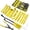 Yellow, variant on RoveNova 19Pcs Trim Removal Tool,Car Panel Door Audio Trim Removal Tool Kit, Auto Clip Pliers Fastener Remover Pry Tool Set with Storage Bag