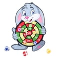 thumbnail image 1 of Juegos educativos de tiro de dibujos animados seguros con gancho para regalo preescolar (conejo), 1 of 3