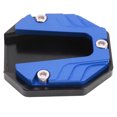 thumbnail image 1 of Motorcycle Kickstand Extender Foot Side Stand Extension Pad Support Plate, Preventing Sinkage on Soft Surfaces, Sturdy and  with Anodic Oxidation Coloring Technology, 1 of 7