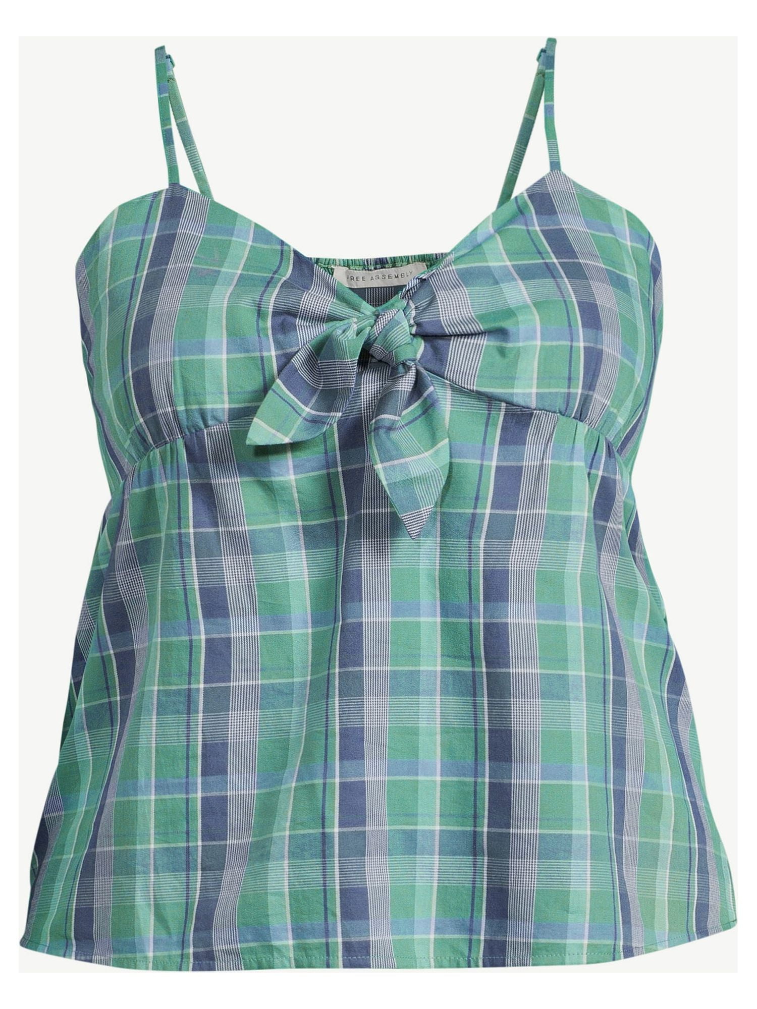 Free Assembly Women's Tank Top with Tie Front