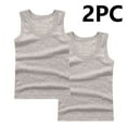 thumbnail image 2 of ZACPNCV 2 Pcs Girls Dance Tank Top Racerback Crop Tank Top Sleeveless Dance Top for Ballet Gymnastics Dancewear Gray 13-14 Years, 2 of 4