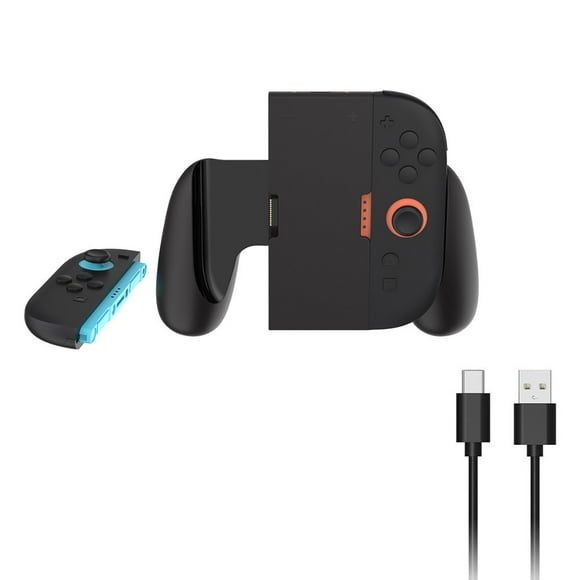 Grip Cargador Joy Con 2 Compatible con Nintendo Switch 2 Charging Joycon + Cable USB C