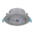 thumbnail image 1 of Estevez luminario LED empotrable SWING LED, 7W, 3000K luz cálida, níquel, 1 of 5