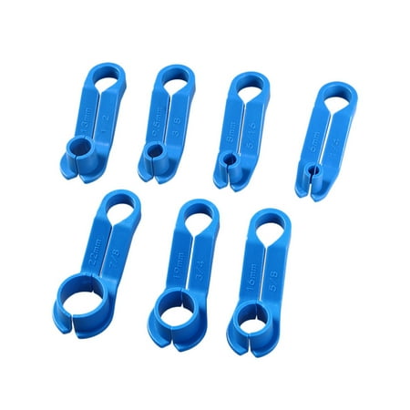 

Mizh 7Pcs Practical Fuel Line Removal Tool Durable Automotive AC Fuel Lines Remover