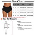 thumbnail image 7 of ELFINDEA Bikini Women High Waist Ruched Bikini Bottoms Swimsuit Briefs Pants Plus Size Bathing Suit for Women, 7 of 7