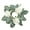 White, variant on 4Pcs Artificial Rose Candle Rings - Floral Wreaths with Green Leaves Greenery Garland for Pillar Candle Lantern Wedding Centerpiece Party Home Table Decor