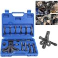 thumbnail image 5 of Pulley Puller, 13Pcs Steering Wheel Puller Kit Remover Harmonic Balancer Gear Pulley Car Repair Tool, 5 of 5