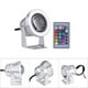thumbnail image 4 of Alupre Lámpara a Prueba de Lluvia del Punto Marina Barco yate 10W 12V RGB LED de luz con Control Remoto Blanco Plateado, 4 of 5
