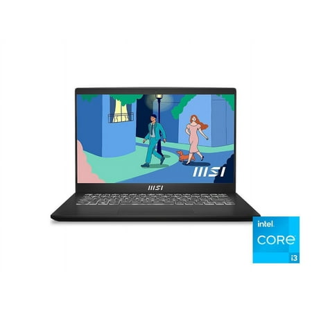 UPC: 0824142283844 | MSI Laptop Modern 14 Intel Core i3 12th Gen 1215U (1.20GHz) 8GB Memory 512 GB NVMe SSD Intel UHD Graphics 14.0  Windows 11 Home 64-bit Modern 14 C12M-033