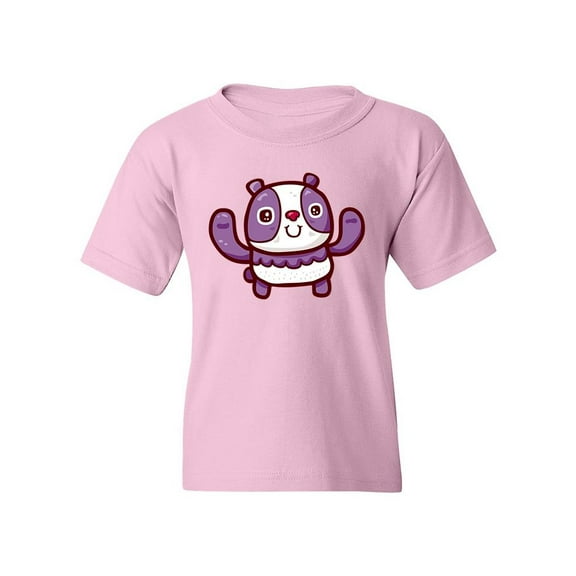 Happy Panda Bear T-Shirt Juniors -Image by Shutterstock, x-Large