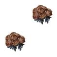 thumbnail image 2 of Wweixi 10pcs Plastic Artificial Flowers - Lifelike Beauty For Any Setting Artificial Silk Peonies Flowers Bean paste colored 2Set, 2 of 6