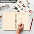 thumbnail image 4 of FORMRS 1-Subject Spiral Notebook 8" x 5" College Ruled 60 Refillable Sheet A5 Hard Cover, Christmas Cups, 4 of 7