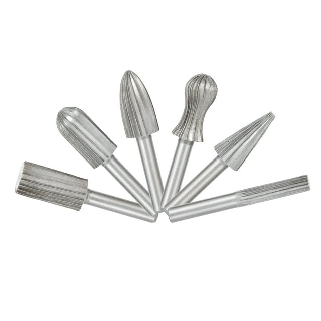 Broca para limar giratoria, 6 piezas Lima de pulido giratoria Cuchillo de grabado giratorio Lima giratoria Solución innovadora