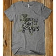thumbnail image 2 of Solin I Like Water with My Hops and Barley T-Shirt - Gray, Medium | Beer Lover & Christmas Gift, 2 of 2