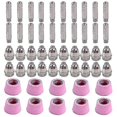 thumbnail image 5 of 50pcs Plasma Cutter Kit Compatible Ag-60 Sg-55 Wsd-60 Fit Cut-60 Lgk-60, 5 of 5