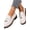 White, variant on Women's Classic Penny Loafers 2026 Platform Chunky Heel Dress Shoes Slip On Comfort Casual Footwear for Office Daily Wear