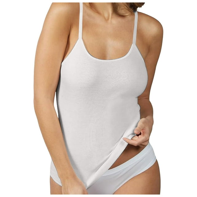 2DXuixsh Débardeurs pour Femmes, Hauts de Modelage Simple, Blouses Amples Mode, Chemises Basiques Activewear, Chemises Décontractées Blanches Taille TG