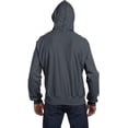 thumbnail image 3 of Champion Mens Reverse Weave Fleece Hoodie, XL, Charcoal Heather, 3 of 3