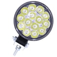 thumbnail image 4 of VGEBY 42W 14LED Work Light 6000K 3000LM Round Spotlights IP67 Waterproof Universal For Car Motorcycle, 4 of 8