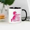 thumbnail image 3 of CafePress - Unicorns Don't Believe In You Ei - 11 oz Ceramic Mug - Novelty Coffee Tea Cup, 3 of 4