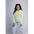 thumbnail image 2 of Disney Peter Pan Tinker Bell French Terry Pullover Crossover Hoodie Tie Dye Toddler to Big Kid, 2 of 5