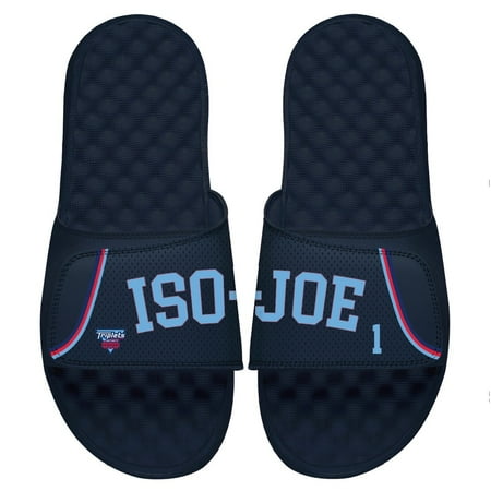 

Men s ISlide Iso Joe Triplets Navy Statement Jersey Split Side Sandals