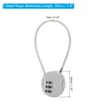 thumbnail image 2 of Unique Bargains Combination Lock 3 Digit Luggage Padlock for Gym Locker Silver 1 Pc, 2 of 6
