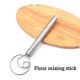 thumbnail image 5 of Billuyoard Batidora de de mano Batidor Manual de acero inoxidable Mezclador de pan Bobina Batidora para hornear Palillo Harina Pastelería Cocina y Comedor, 5 of 6
