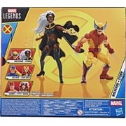 Marvel Legends Series Wolverine and Storm, X-Men 97, 6-Inch Action Figures