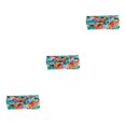 thumbnail image 3 of Minnieouse Diadema de ganchillo Estampado de leopardo Deportes Ajustable Alta elasticidad Accesorios para peinados para deportes Estampado floral Type1 NO1, 3 of 6