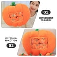 thumbnail image 3 of Pumpkin Pillow Plush Visible Pumpkin Hugging Pillow for Playing, 3 of 5