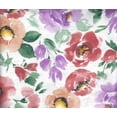 thumbnail image 3 of Mainstream Tablecloth Silk Floral Multi-Color Spring Flowers Polyester Fabric (52 x 70 Rectangle), 3 of 7