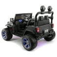 thumbnail image 5 of Trail Explorer 24V Kids Ride On Truck With Parental Control Remote, LED Foam Wheels, MP3 + Wireless Music Streaming, Vegan Leather Seats, 5 of 11