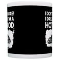 thumbnail image 3 of ThisWear Funny Car Gifts I Don't Snore I Dream I'm a Hot Rod Classic Car 11 ounce Coffee Mug Black, 3 of 4