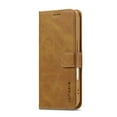 thumbnail image 3 of LC.IMEEKE Leather Case For iPhone 16,Premium PU Leather Flip Folio Wallet Case with Card Slot Magnetic Closure Shockproof Kickstand Protective Phone Cases Cover For iPhone 16,Yellow,For iPhone 16, 3 of 10