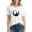 US256-White, variant on Shirts for Women Witch Graphic T-Shirt Funny Casual Short Sleeve Shirt Fall Outfit