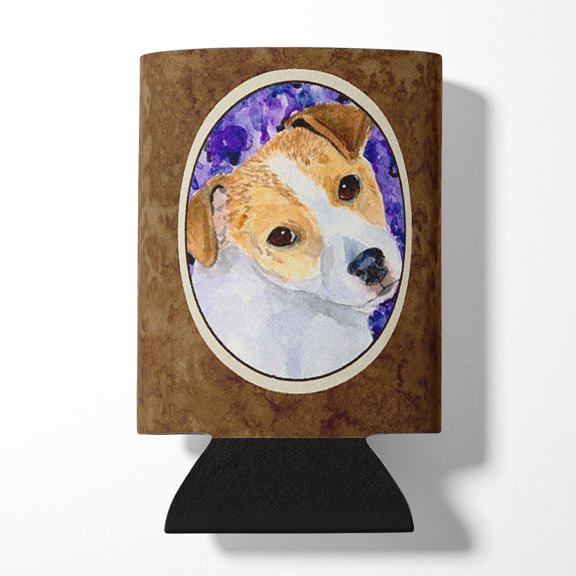 Caroline's Treasures SS8740CC Jack Russell Terrier Can or Bottle Hugger, Can Hugger, multicolor